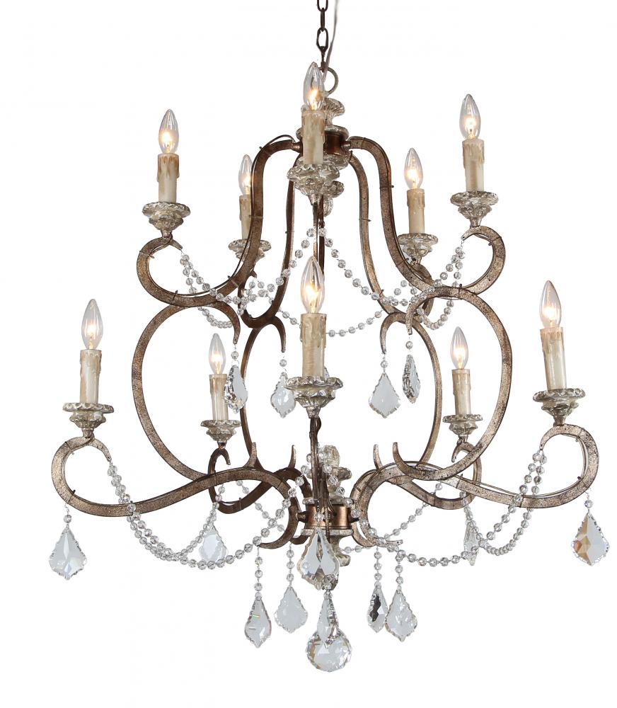 Ballerina 10-Light Chandelier